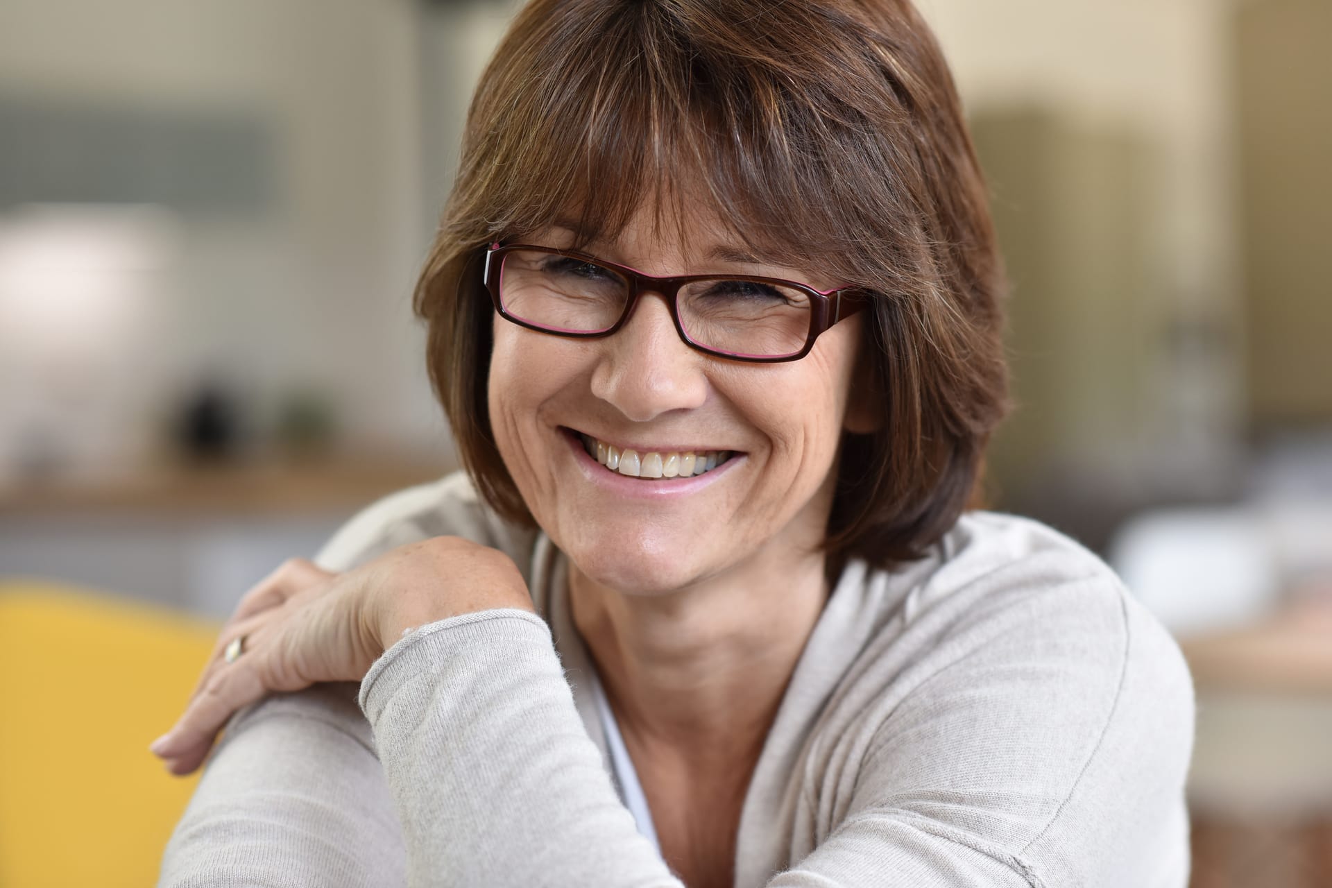 Portrait,Of,Smiling,Senior,Woman